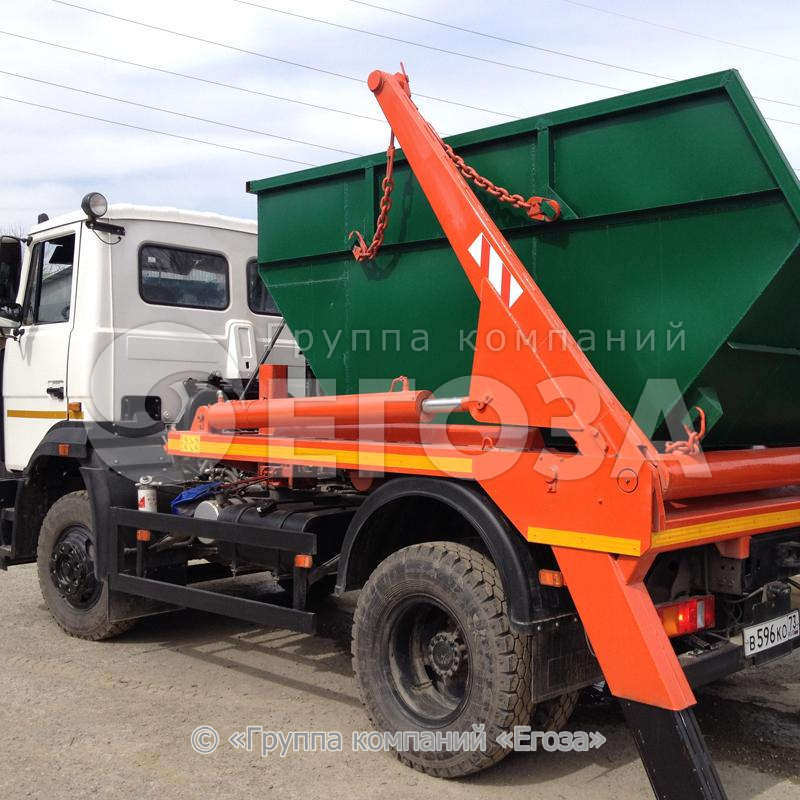 Бункер для ТКО (ТБО) 8 м.куб.