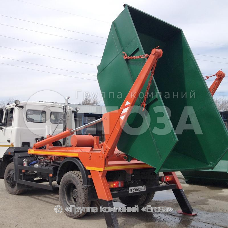 Бункер для ТКО (ТБО) 8 м.куб.