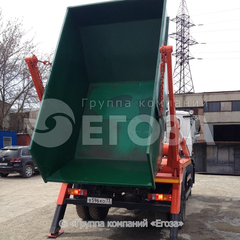 Бункер для ТКО (ТБО) 8 м.куб.