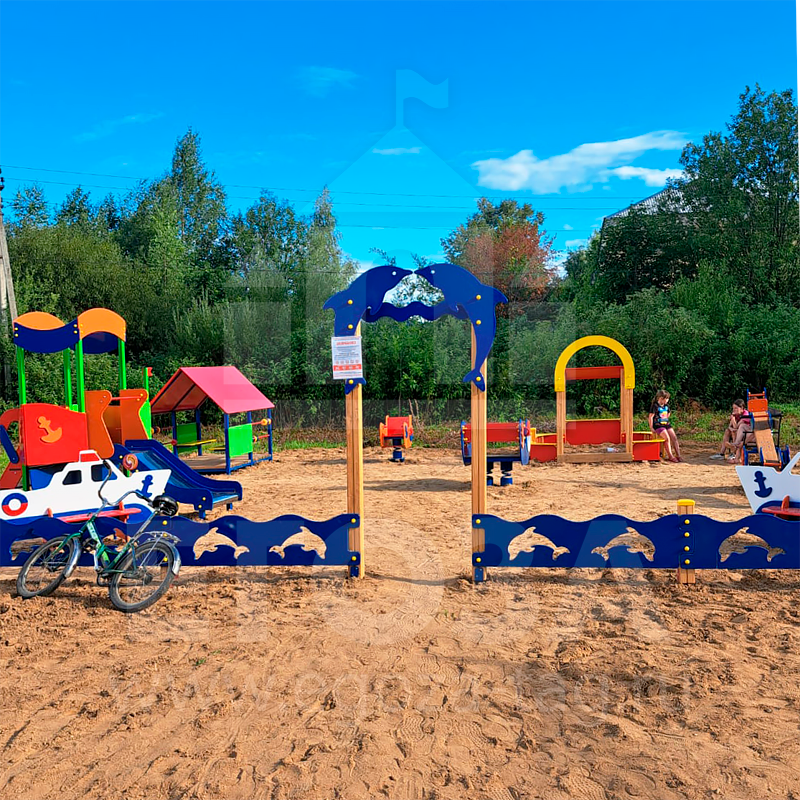 Ограждение для МАФ "Дельфин" 1605