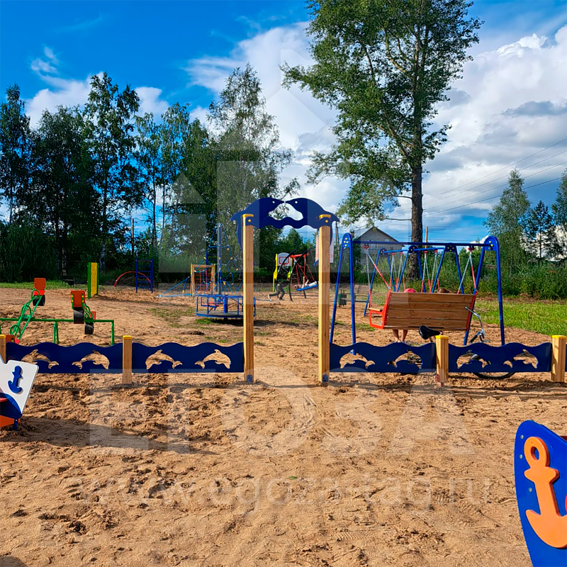 Ограждение для МАФ "Дельфин" 1605