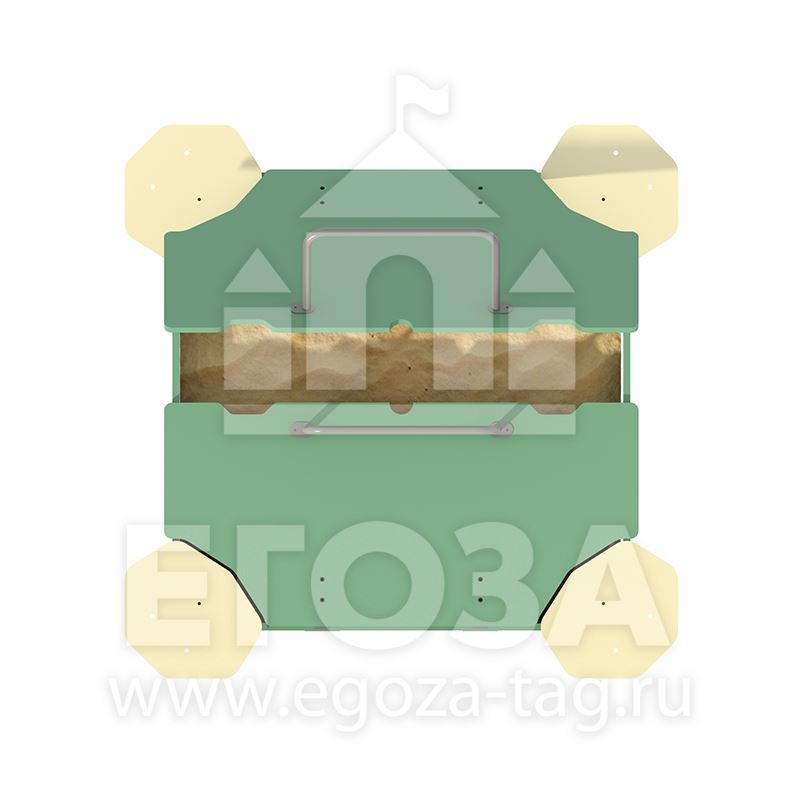 Песочница с крышкой «Классик» 1321