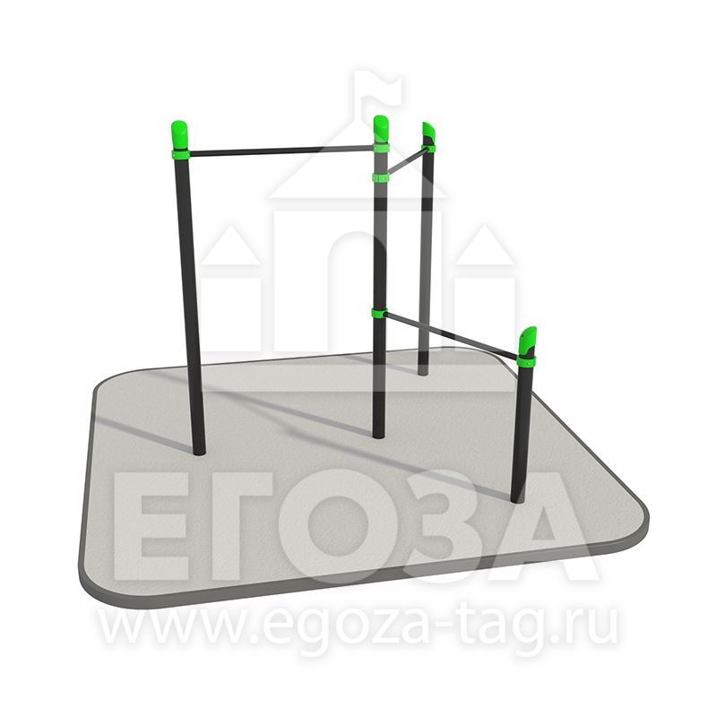 Турник тройной 0512