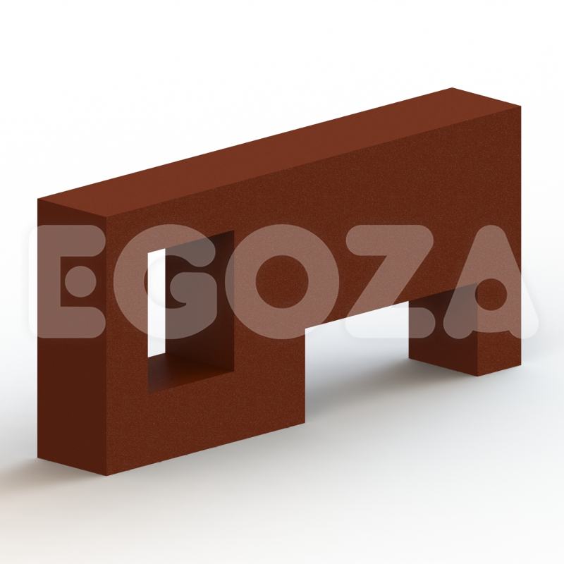 Стенка с двумя проломами 1707