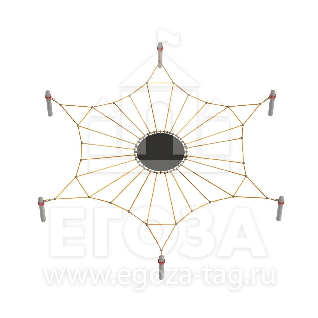 Сетка пространственная Звезда 1812