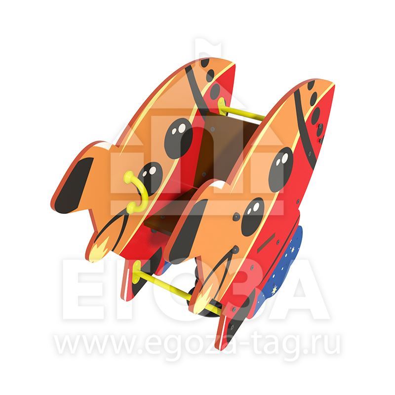 Качалка на пружине 0821