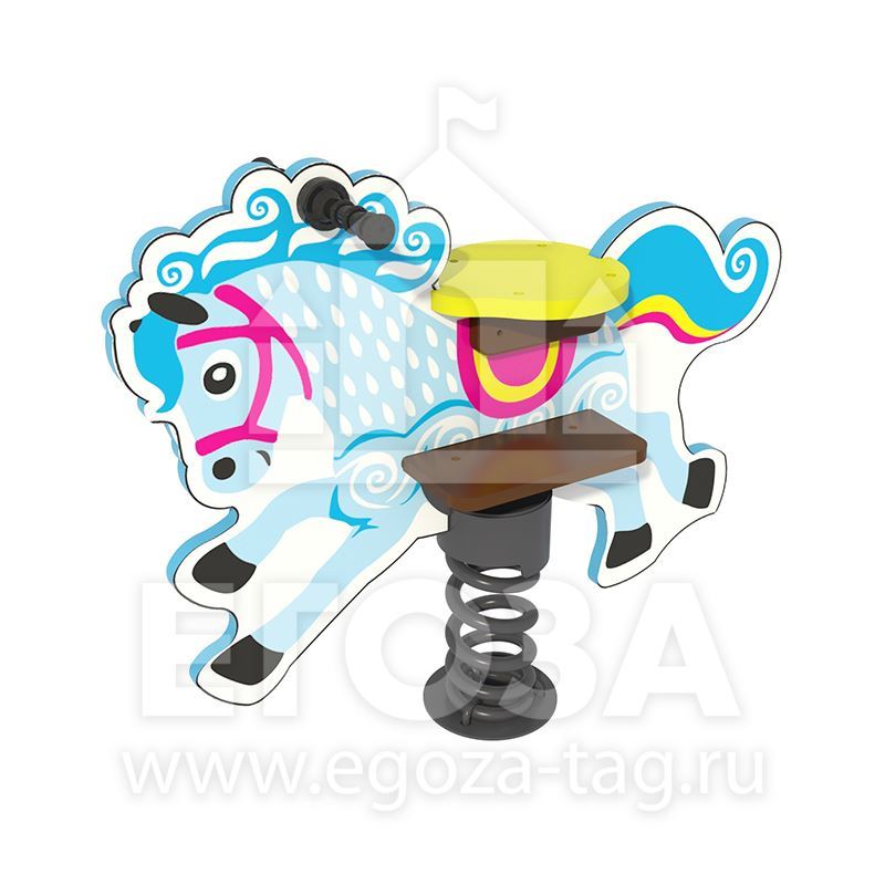 Качалка на пружине 0824