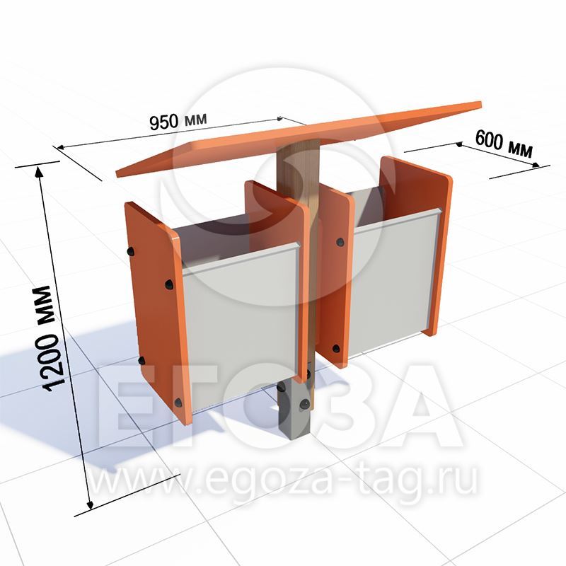 Урна «Лукошко» 5229