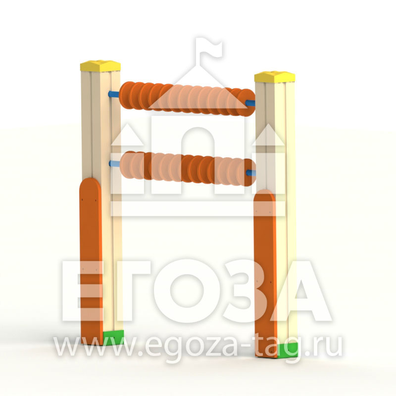 Счеты на столбах 0443