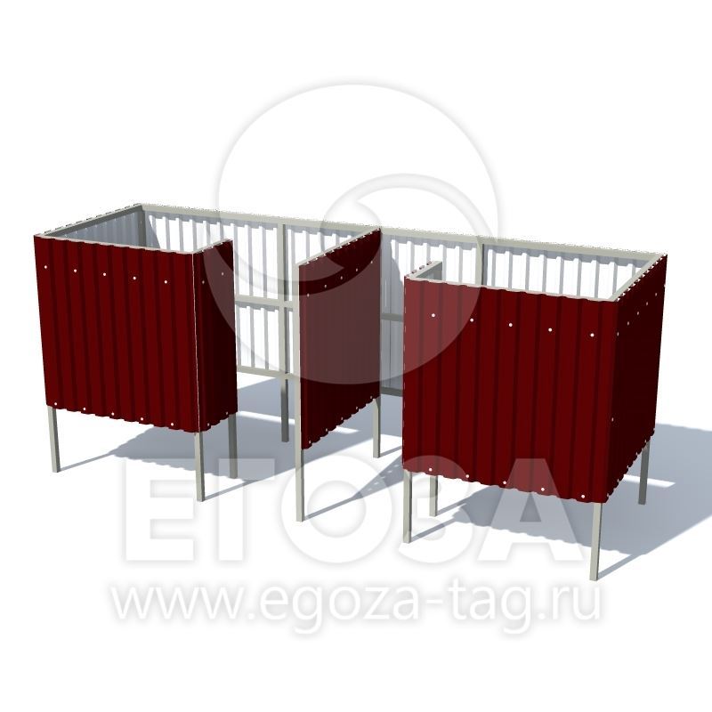 Пляжная кабинка 6002