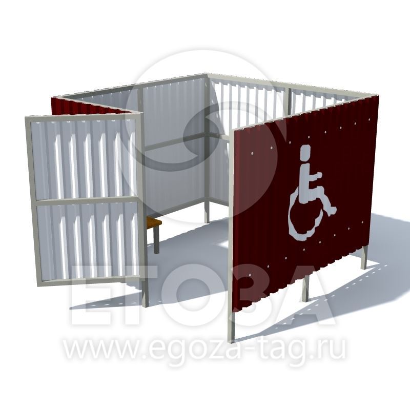 Пляжная кабинка 6004