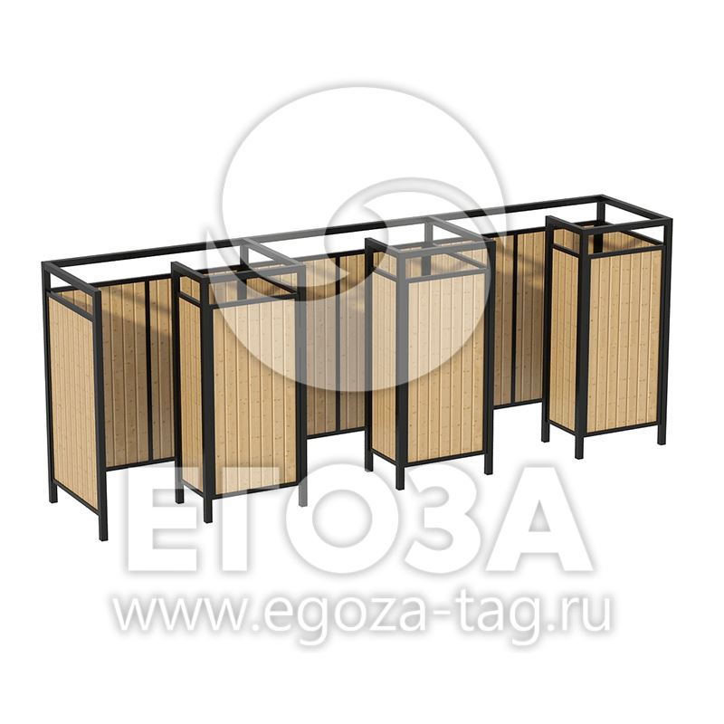 Пляжная кабинка 6007