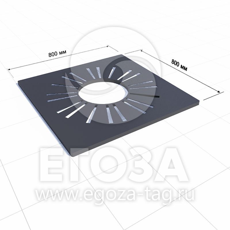 Приствольная решетка «Полоски» 6114